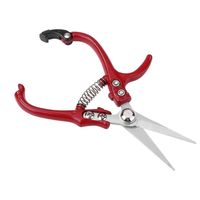 With Safety Buckle Gardening Pruning Shear Non Slip Handle Spring Loaded Branch Plant Cutter Multi-functional Durable