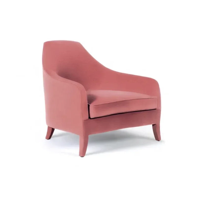 Italian living room beauty salon office reception sofa curved modern special-shaped light luxury sofa