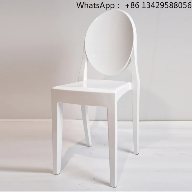 Wholesale Victorian Banquet Crystal Plastic Rental Clear Acrylic Transparent Ghost Hotel Chair for Events