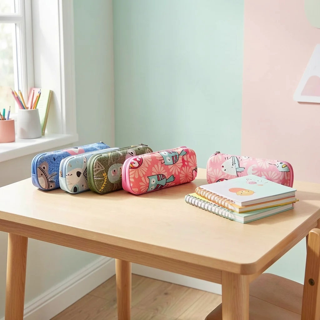 Myopia Case Cartoon Glasses Case Optical Case Fresh Print For Eyewear Storage Kids Fashion Accessory