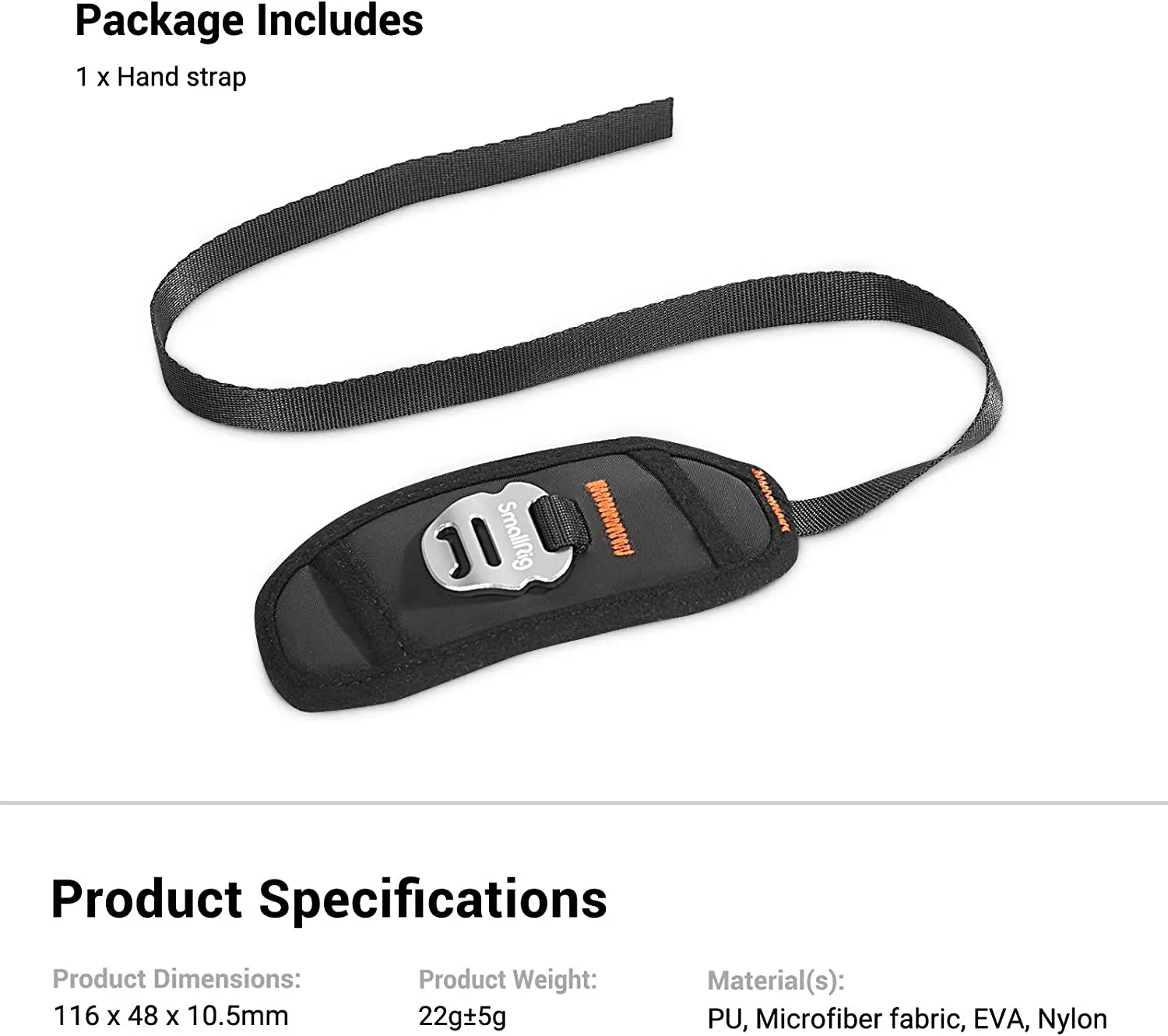 كاميرا صغيرة حزام اليد العالمي لكانون لنيكون لسوني SLR كاميرا حزام حزام الملحقات 2456