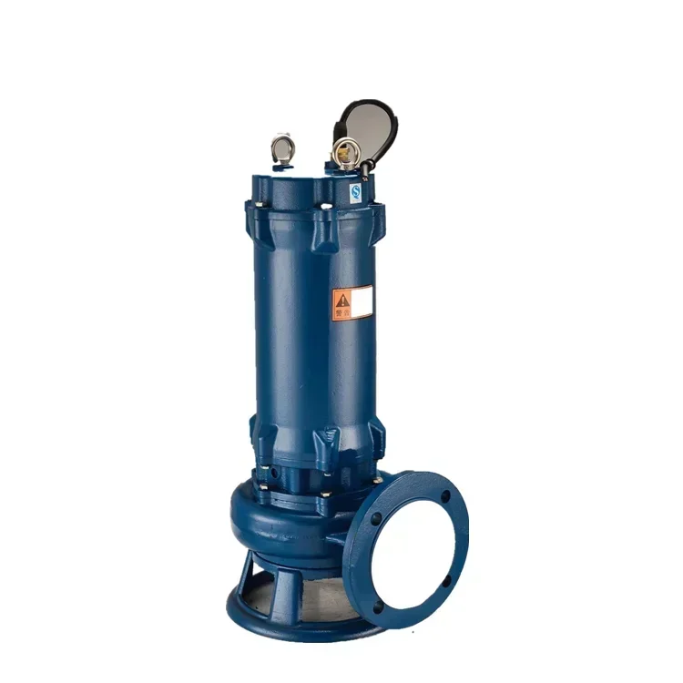 Biogas Digester Pig Farms Submersible Cutter Dredge Water Sewage Pump Centrifugal Cutting Blade