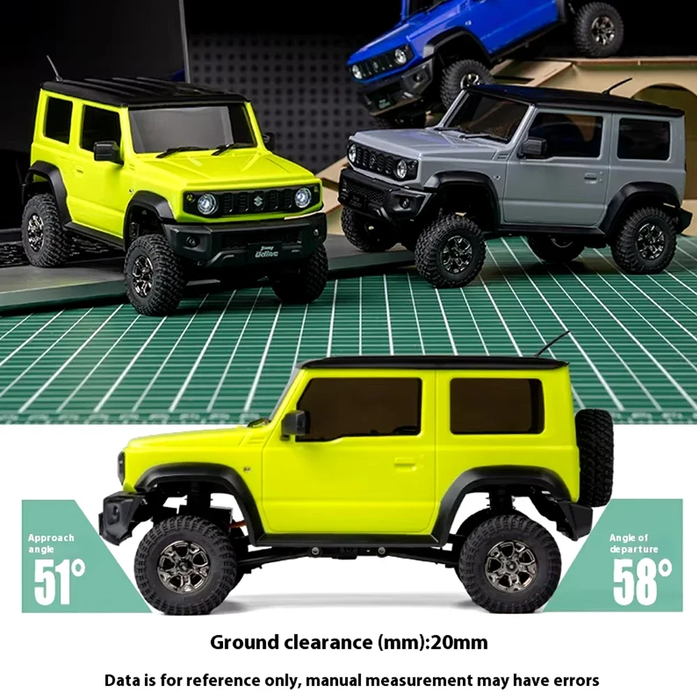 รถบังคับวิทยุ UDIRC รุ่น 1/18 UCX2402 ขับเคลื่อน 4 ล้อ แบบออฟโรด พร้อมระบบถอยหลัง จำลองกล่องเกียร์  แบบพร้อมใช้งาน (RTR) ของเล่นรถปีนเขา