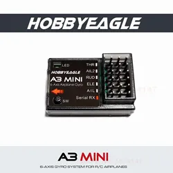 Hobbyeagle-airplane gyroスタビライザーフライトコントロールバランサー、rcウィング用プログラミングカード、a3 super3 mini a3s3、6軸