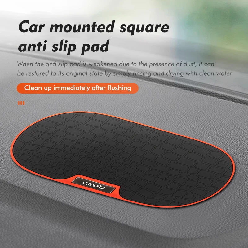 For KIA Car Dashboard Non-slip Mat Phone Key Storage Pad Accessories Ceed ED 2006 2007 2008 2009 2010 2011 2012 - view 4