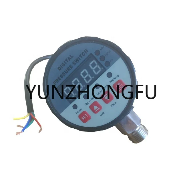 DPR-S80 Digital Display Pressure Controller For Oil Water 0-2Mpa 220VAC 24VDC Pressure Switch