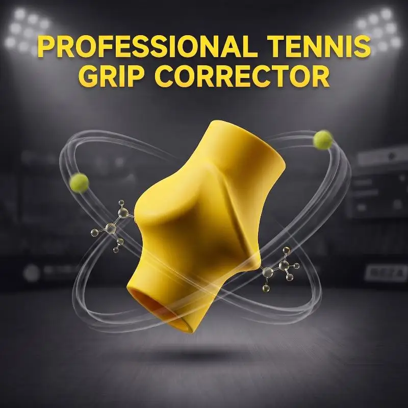Silicone Tennis Racket Grip Corr Portable Rackets Grip Correction Silicone Secure Prevents Slipping Twisting 3 Colors