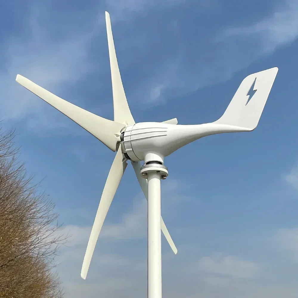 5kw Wind Turbine Generator 5000W With MPPT/Charge Controller Windmill RV Yacht Farm Small Wind Generator Home Use