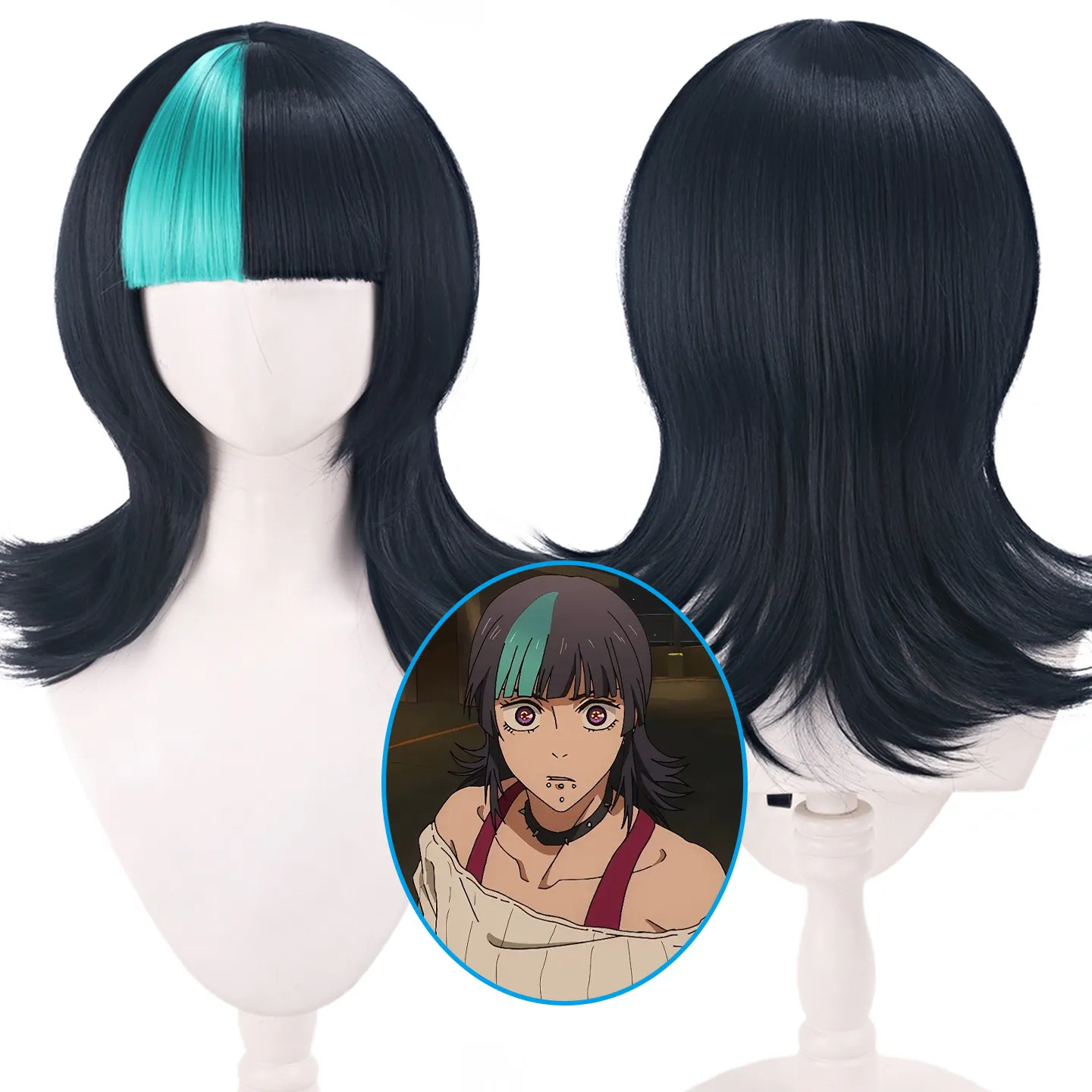 Anime Jujutsu Kaisen Kirara Hoshi Synthetic Cosplay Wig For Halloween The Culling Game Party Role Play Wigs