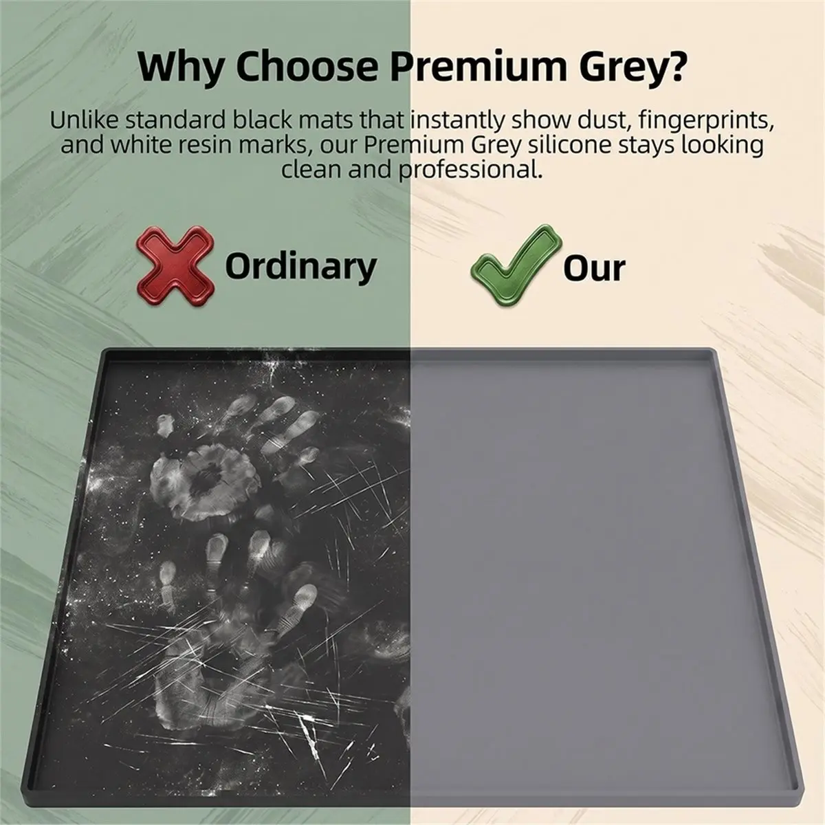 3D Printer Heat Insulation Pad Keep Your Workstation Spotless Heat Insulation Pad Heat-Resistant Desk Pad for 3D Printer