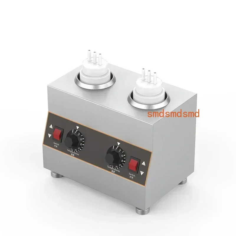 1 2 3 Bottles Electric Sauce Chocolate Warmer Machine Heating Cheese Fruit Jam Warming Machine Dispenser Melter 220V/110V