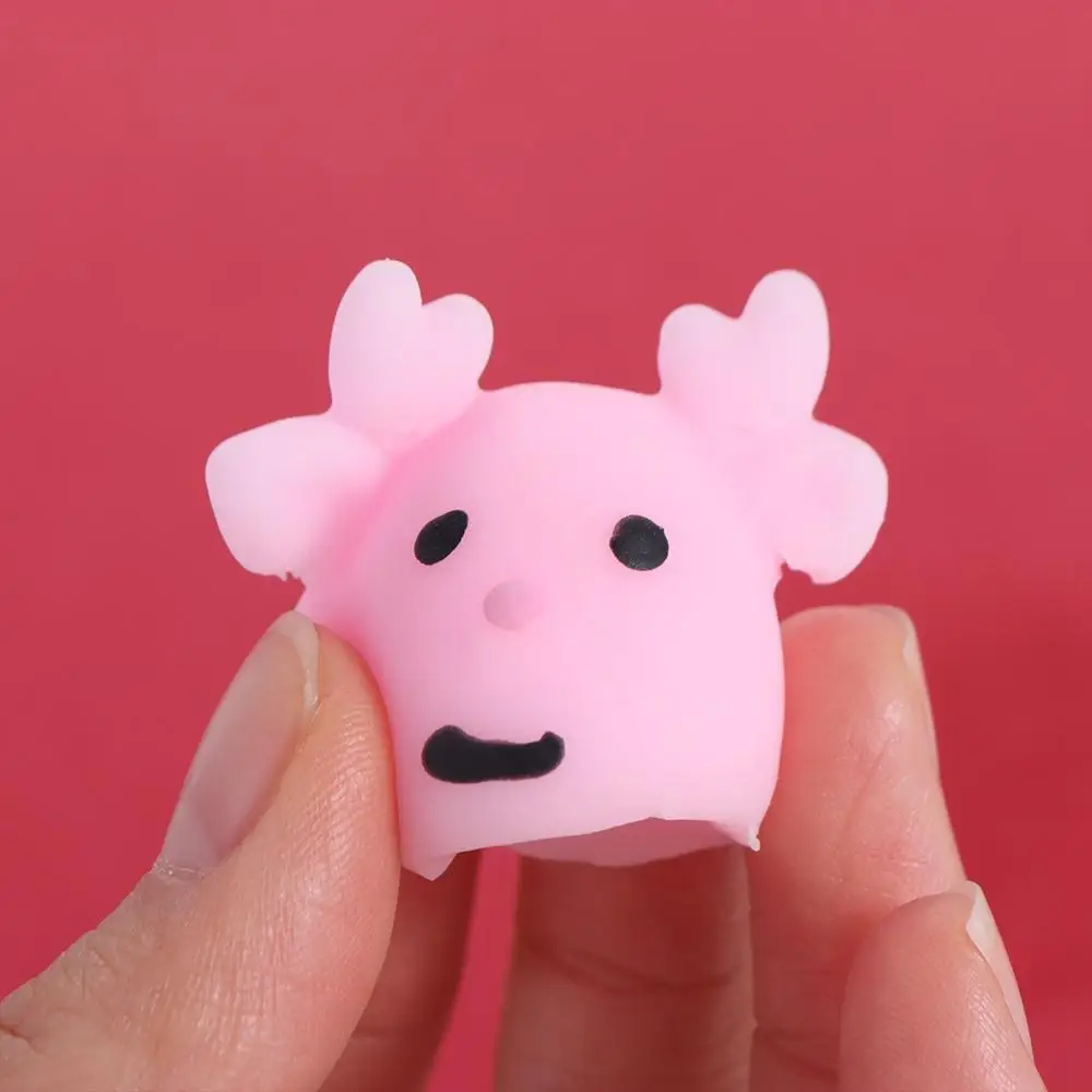 Elastyczne Miękkie Świąteczne Zabawki Antystresowe Rozciągliwe Ściskanie Powolny Odbiór Zabawka do Ściskania Ręki Kreskówka Kawaii Gra Świąteczna dla Dzieci
