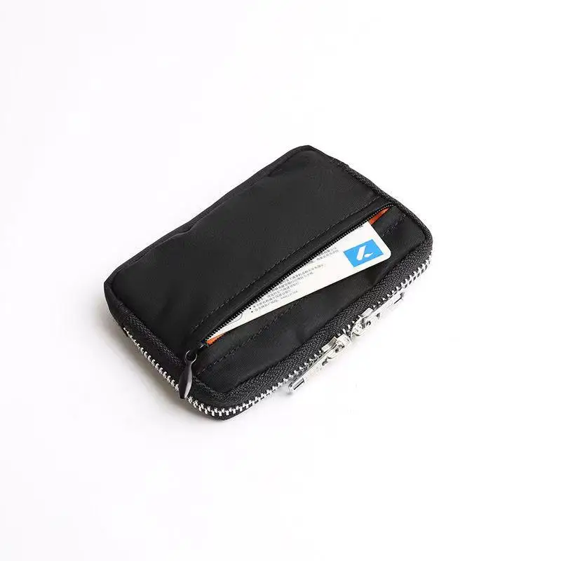 Japanese Men Wallet Coin Purse Small Card Holder Nylon Cloth Youth Purse Male Waterproof Small Purse