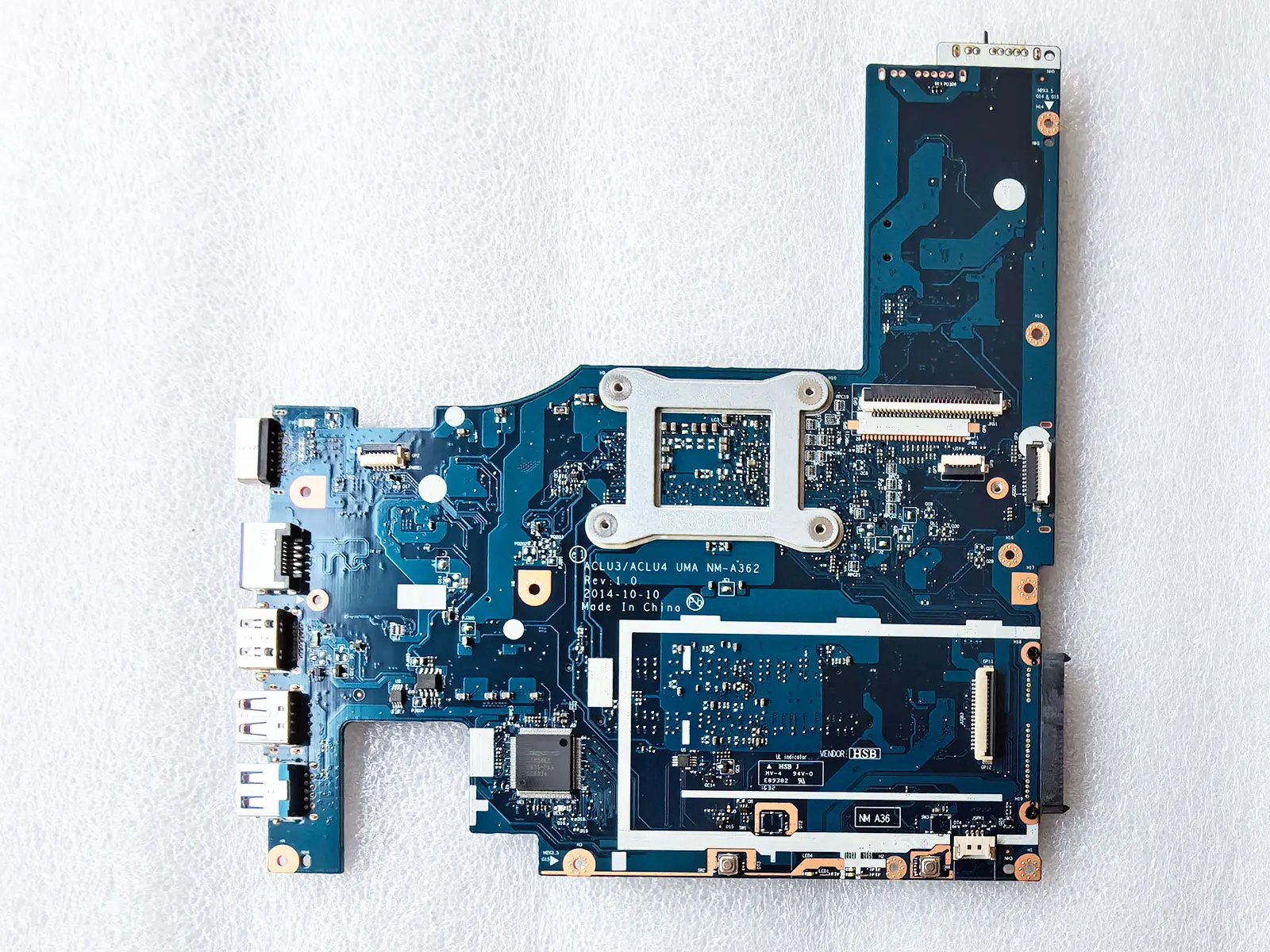 Imagem -05 - para Lenovo Ideapad G5080 i3 i5 i7 Notebook Mainboard 5b20h54321 Sr1en Laptop Placa-mãe Aclu3 Aclu4 Nm-a362