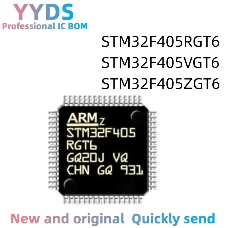 STM32F405RGT6 STM32F405VGT6 STM32F405ZGT6 100%  Brand  New Original MCU IC