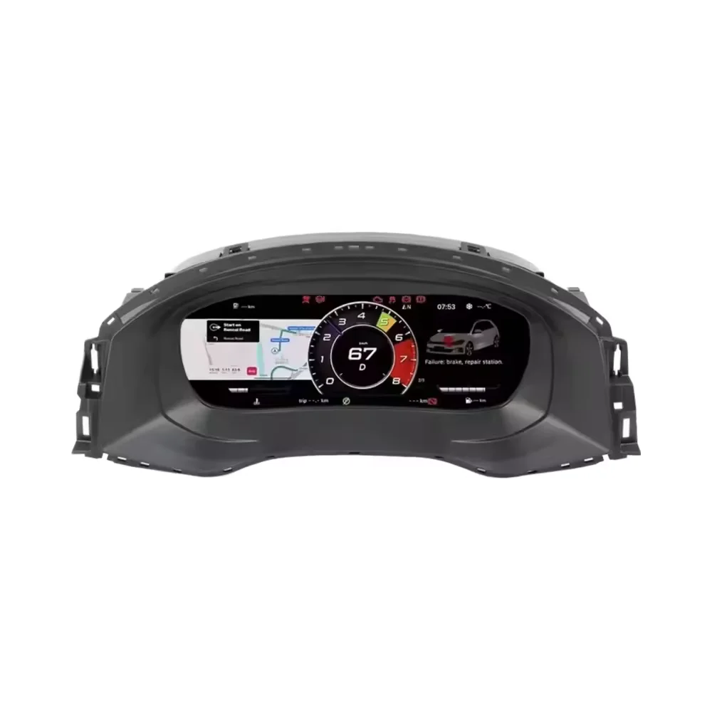 

Автомобильная цифровая приборная панель с IPS-экраном для Amarok 2017-2020, совместимая с CarPlay и Android Auto, ЖК-дисплей, приборная панель