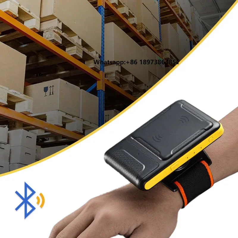 

TY725 UHF Bluetooth Connection Handheld PDA Wearable UHF Reader for Retail Logistics Warehouse Management Supports Android/iOS