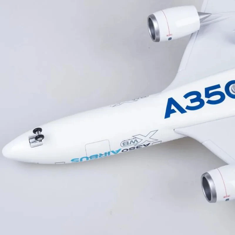 47 سنتيمتر نموذج طائرة لعبة Aisbus 350 نموذج طائرة المحيط الهادئ مع ضوء LED (اللمس أو التحكم الصوتي) للزينة أو هدية