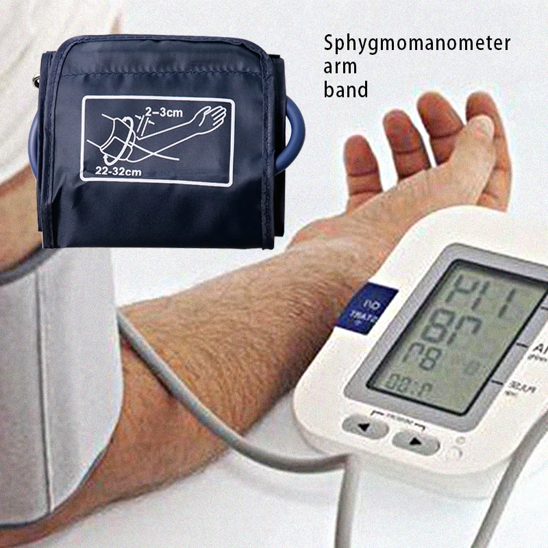 Blood Pressure Monitor Cuff 22-32cm For Arm Blood Pressure Monitor Meter Pulse Oximeter Blood Pressure Measuring Belt Armband