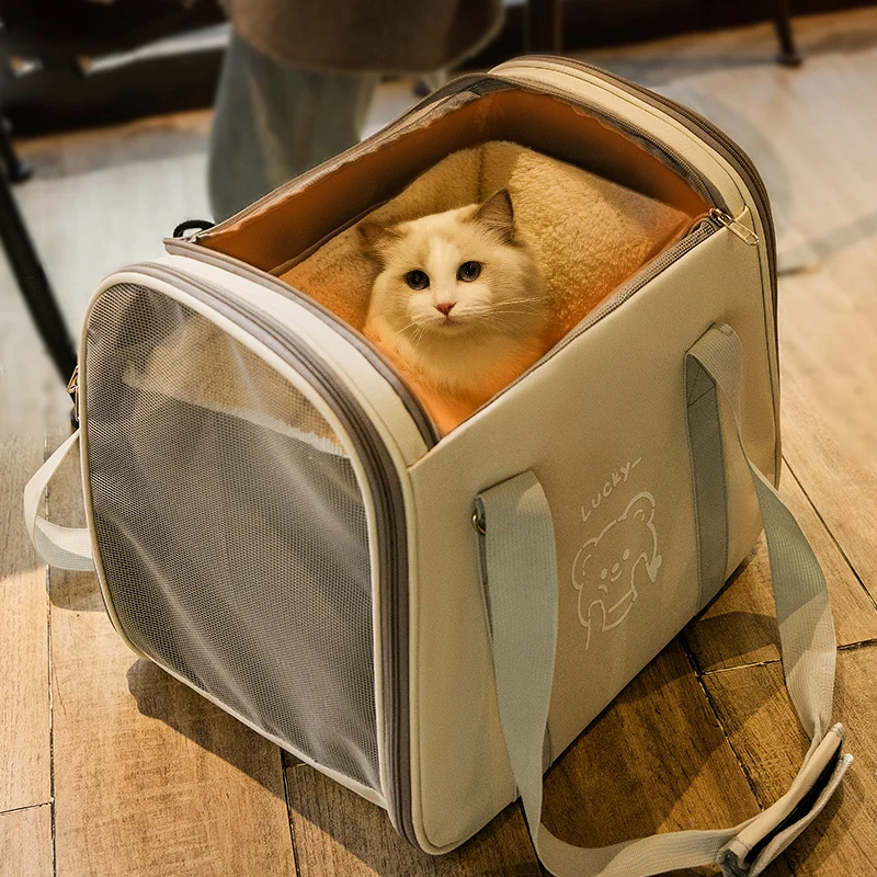 

Портативная сумка-переноска для животных, легкая, дышащая, универсальная для путешествий на открытом воздухе, на все сезоны