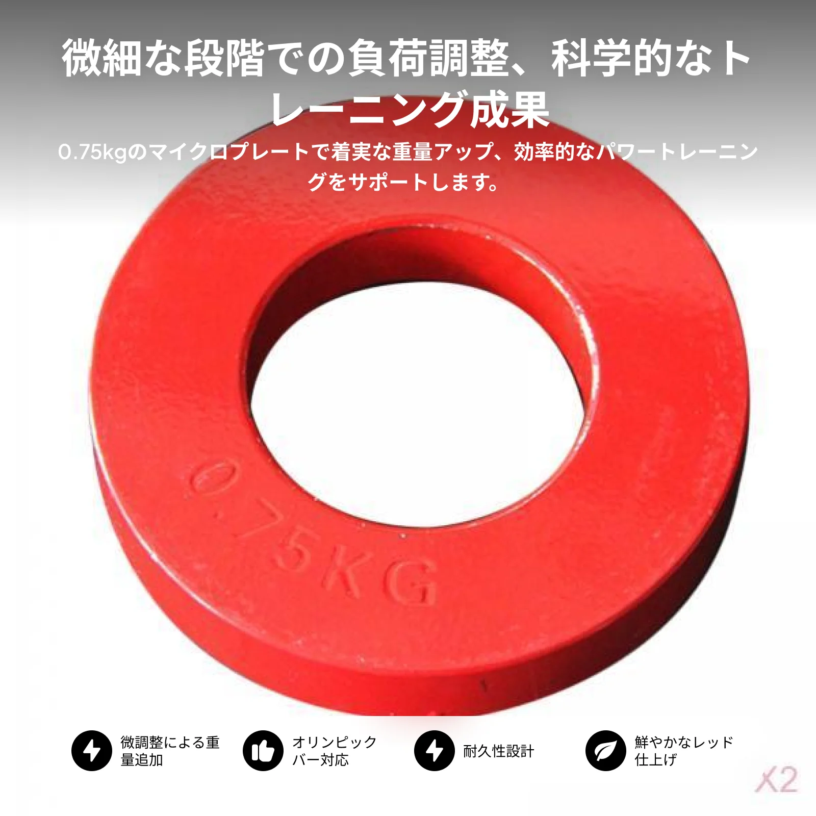 Colorful Steel Weight Plates Fractional Bumper Plate Accurate Fitness Disc for Incremental Barbell Strength