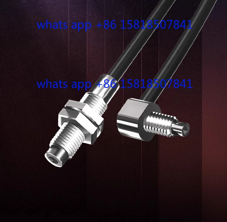Universal 200 degree high temperature resistant fiber optic sensor amplifier probe M3M4M6 reflection right angle