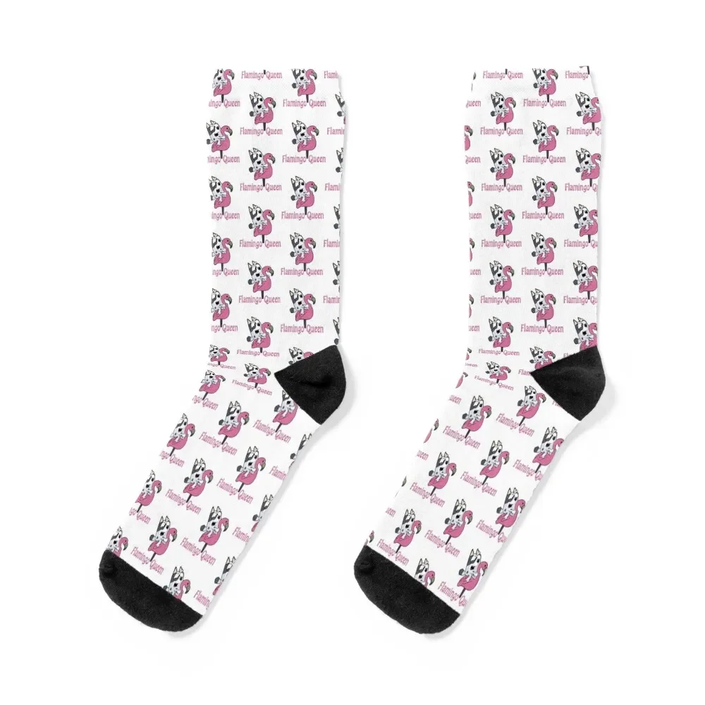 

flamingo queen Socks christmas gifts christmas stocking heated Toe sports Socks Men Women's