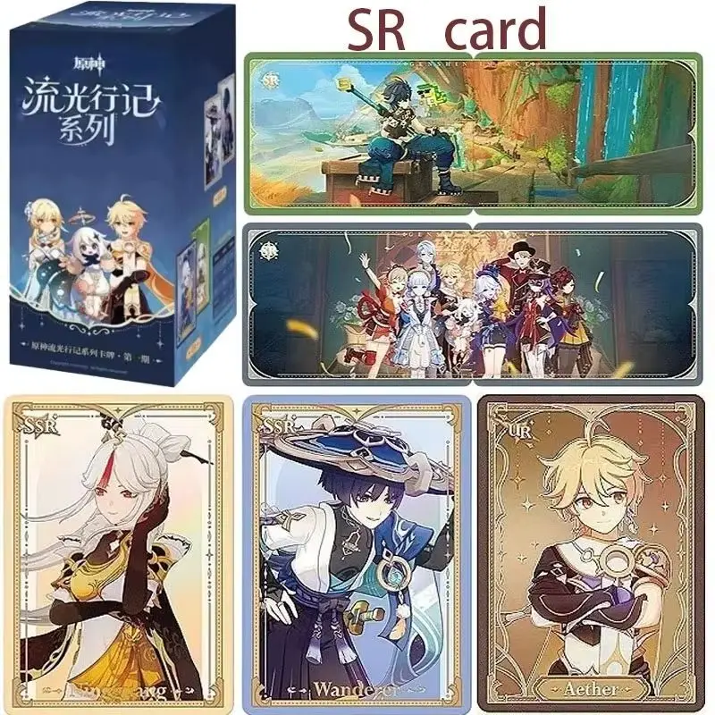 carte-authentique-genshin-impact-serie-genshin-impact-flowing-light-chronicles-carte-de-jeu-de-collection-sp-co-marquee-jouet-cadeau