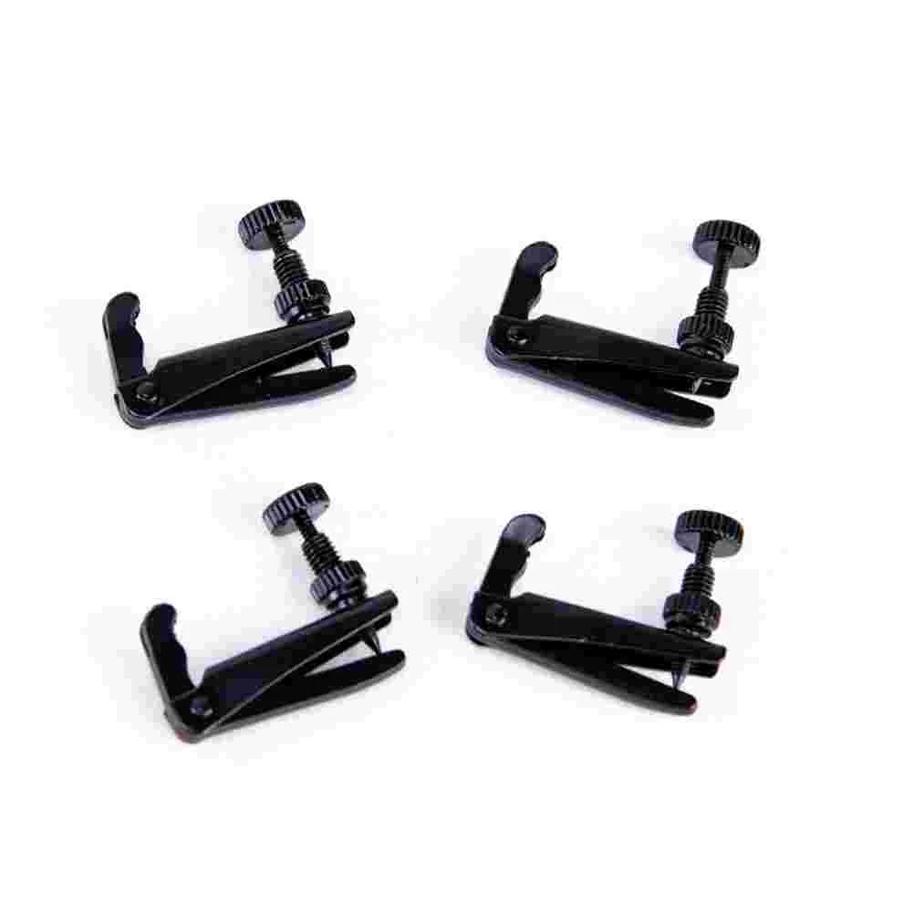 4pcs Violin String Fine Tuning Tools 3/4 - 4/4 Violin String Adjuster Tools Violin replacement part Violin Tuner