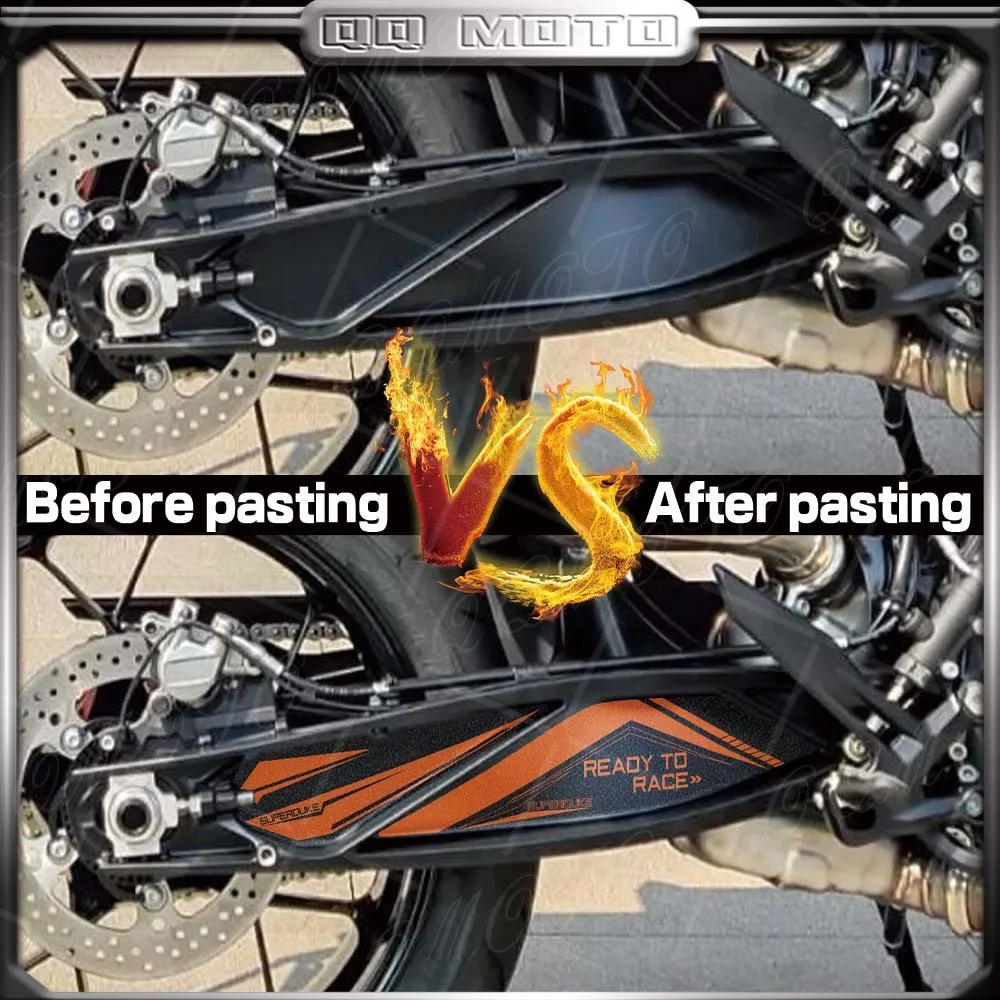 Motorcycle Swingarm Decorative Sticker Rotating Shaft Protection Decal Refit Accessories For Duke 790/890 890S 890R 890GP 18-24