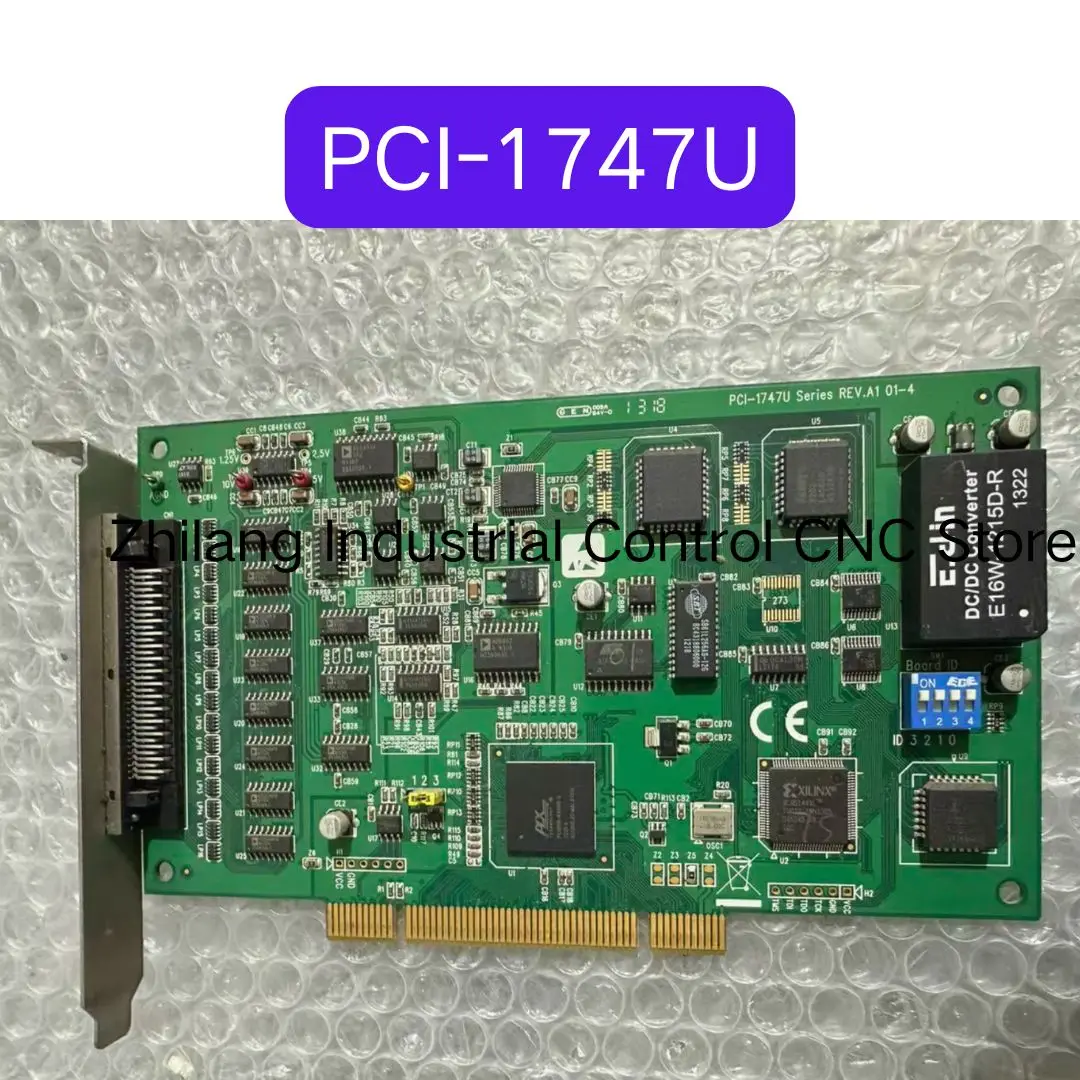 

PCI-1747U REV б/у. 01-4-контактная карта сбора данных. Тест ОК. Быстрая доставка.