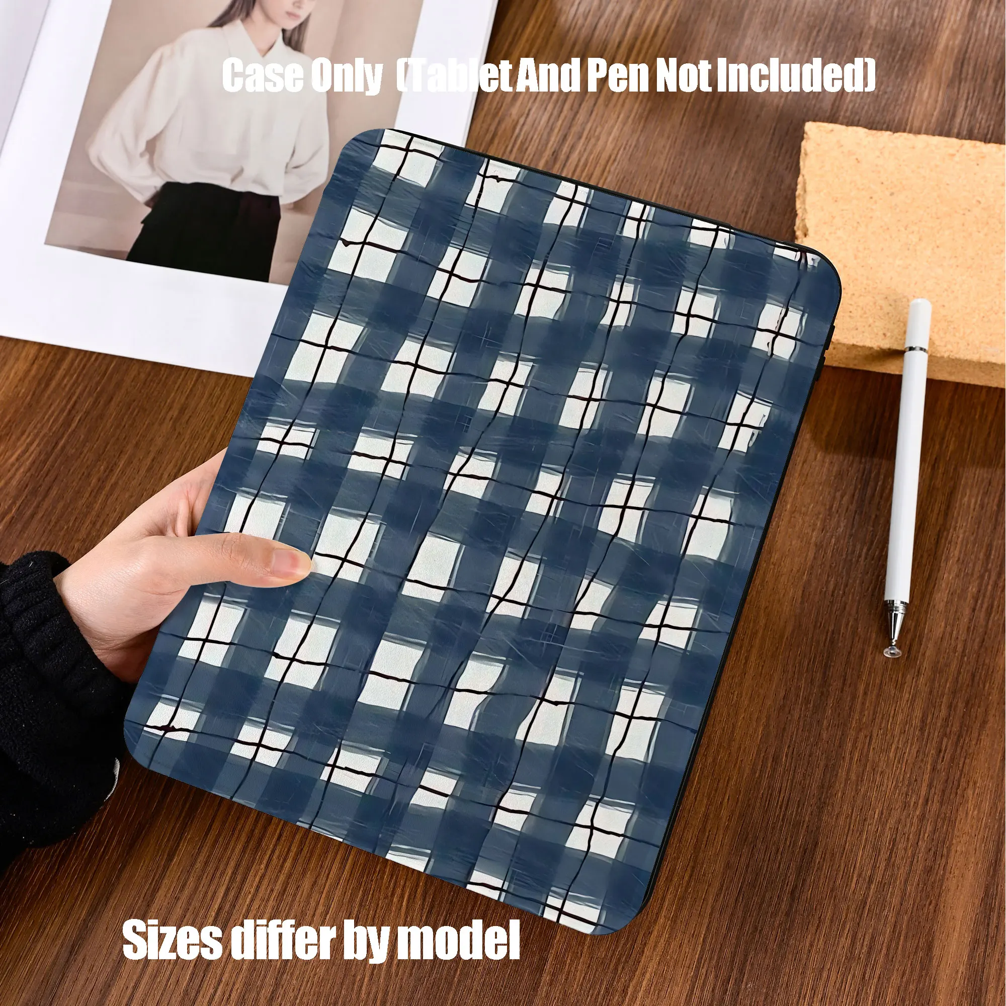 Shockproof TPU Tablet Protective Case with Pencil Holder Auto Sleep Wake for Apple /Samsung/Xiaomi/Redmi/Huawei/Honor