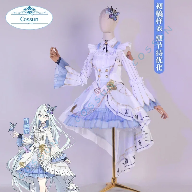 Game PJSK 3rd Anniversary Exclusive Clothing Yoisaki Kanade Cosplay Costume Project Sekai Halloween Outfits Women Dress