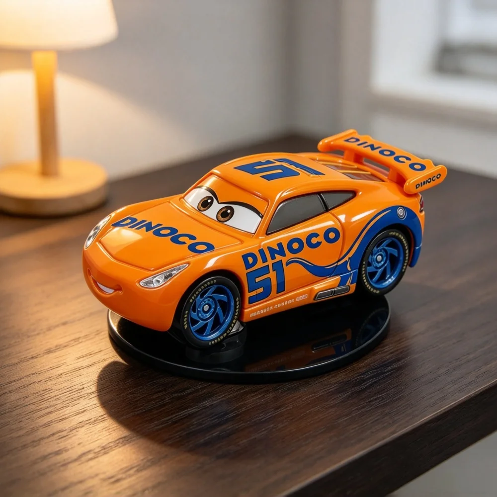 Hot Cars Lightning McQueen Alloy Metal Mater Model Car 1:55 Diecast Jackson Storm Vehicle Collectible Ornament Model Toy Car