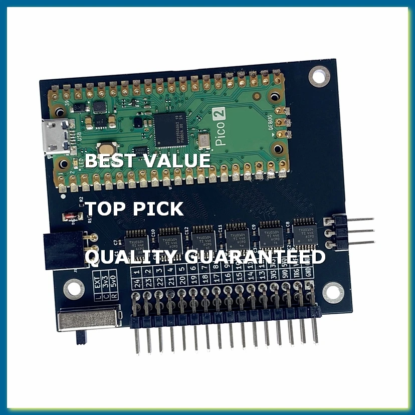 Logic Analyzer V6.0 RP2350 2 400MHz 24 Channel Logic Analyser Software is Available for , OSX and Linux