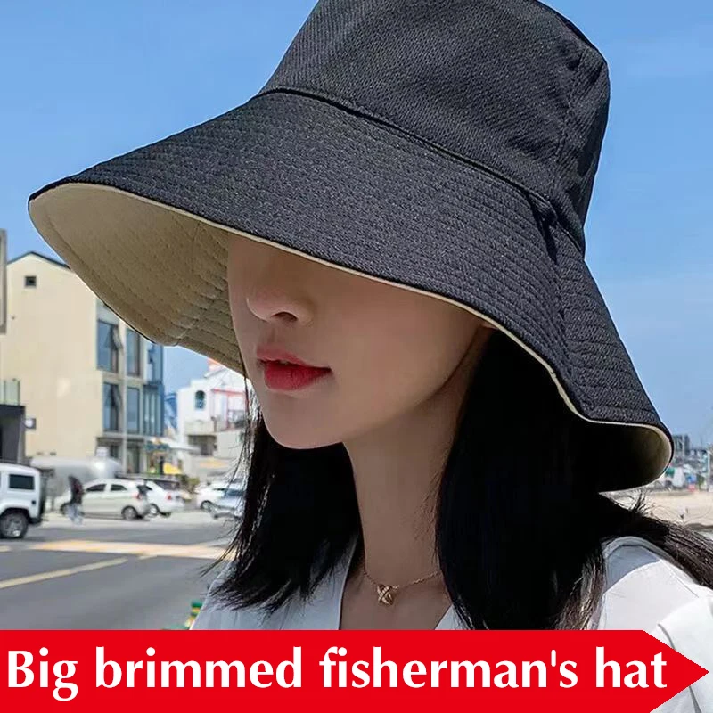 Foldable Sun Protection Hat Women Wide Brim Sun Visor UPF Spring 50+ Protection Traveling Hat Summer Hiking Cap Fishing