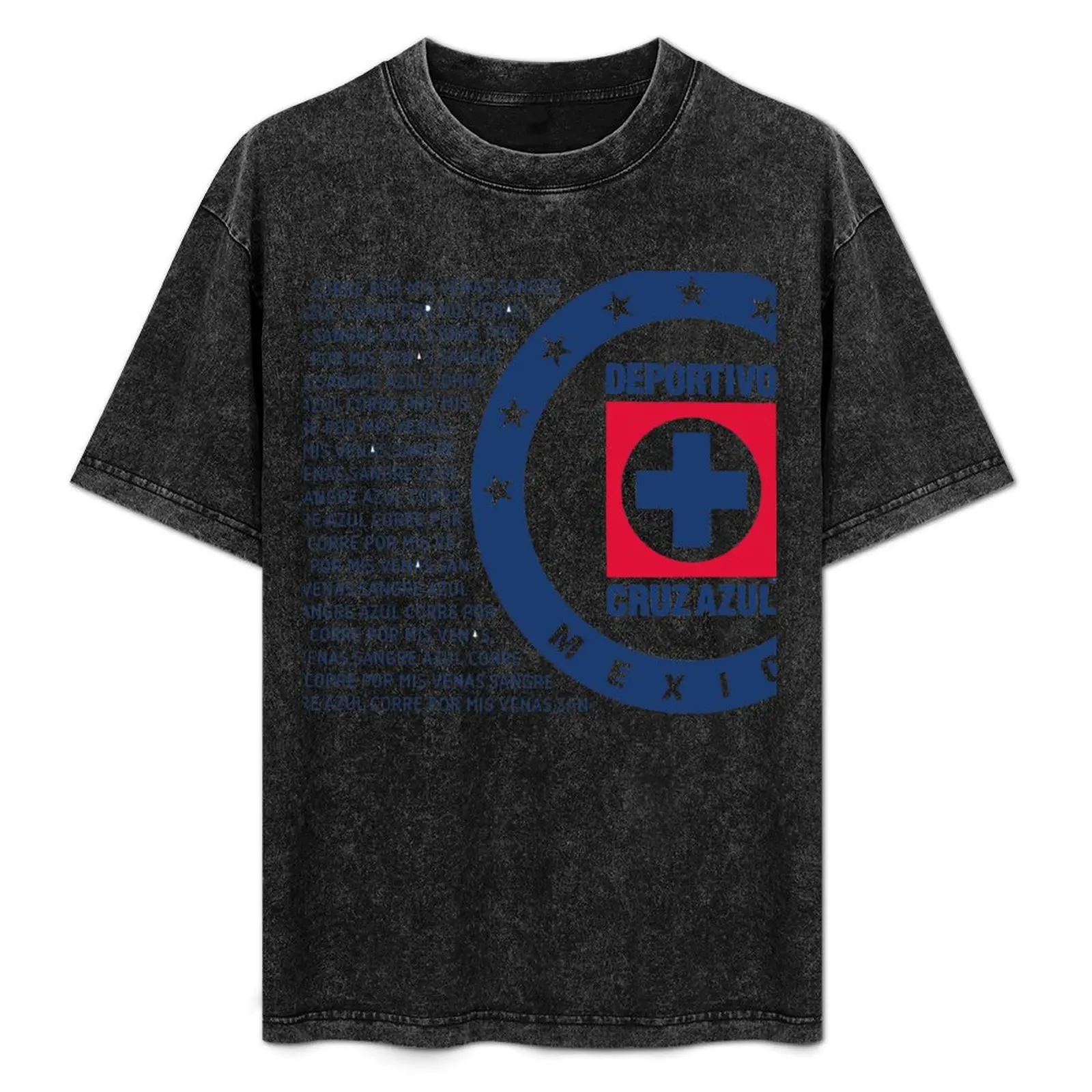 Club Deportivo Cruz Azul SVG Futbol Club Logo 2021 -Blue Blood runs into my vains - 9 Stars T-Shirt Blouse mens designer clothes