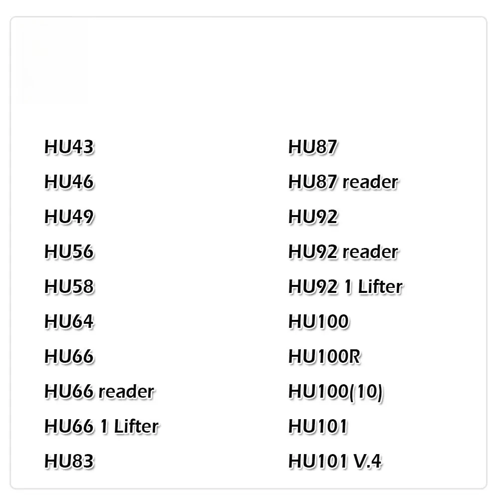 Lishi 2 in 1 for JAC01 JAC02 JAC02R BW9MH CY24 CY24-TRUNK CY24R-2021 DAT17 DWO4R DWO5 FO38 GT10 GT15 GM37 GM39 GM45
