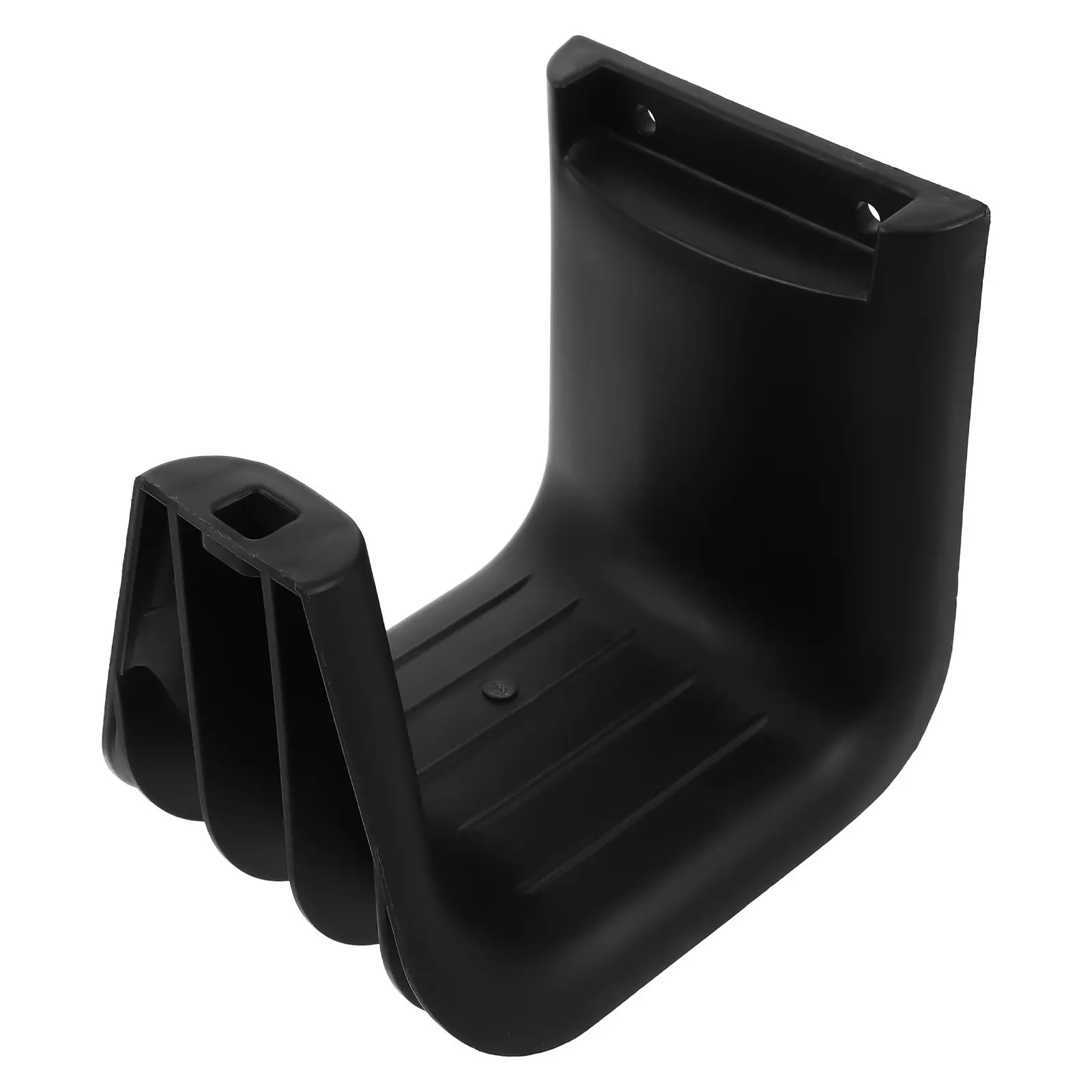 Vacuum Hose Holder Wall Mount Strong Bracket for Hose and Attachments Sleek Modern Design Garage Basement Closet Storage