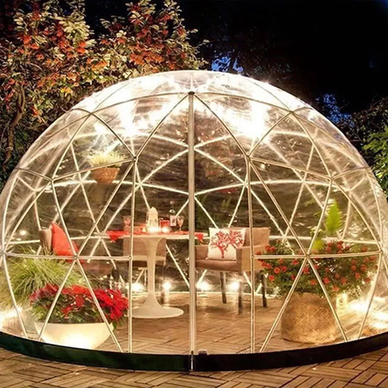 

Forerunner exhibition dome transparent Starry roof tent party hotels including weddings