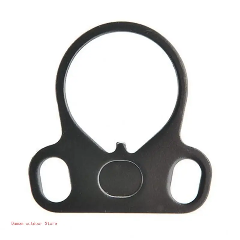 Tactically Loop Sling Plate Two Point Slings Adapters Heavy Duty Sling Attachment Rings Outdoor Sports Tool Sling Mount