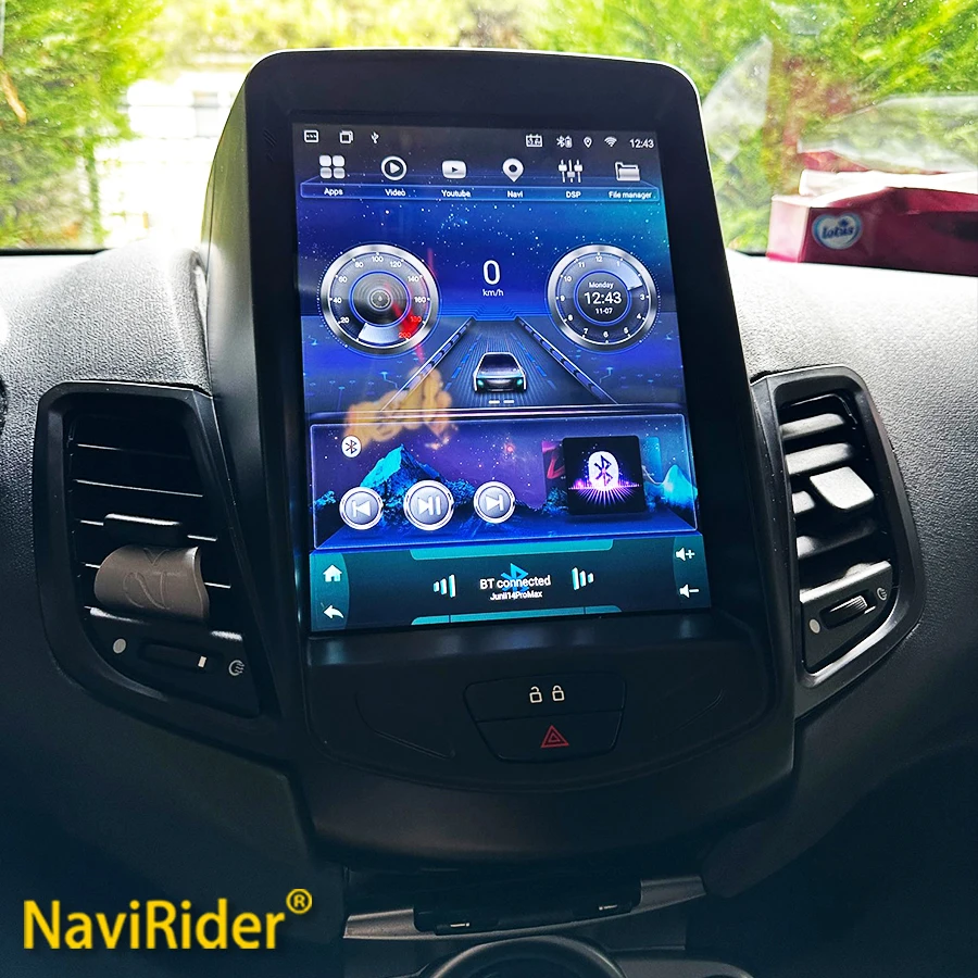 

NaviRider Android 13 Tesla экран видеоплеер Carplay для Ford Fiesta 2009 2011 2013 2014 2015 2016 навигация автомобильное радио GPS