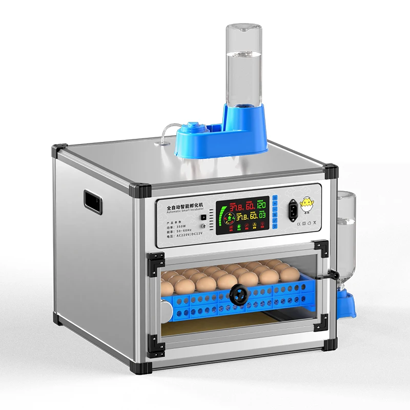 70 Eggs Industrial Poultry Incubator 1 Layer Roller Egg Tray Optional Inverter For Dual Power Supply