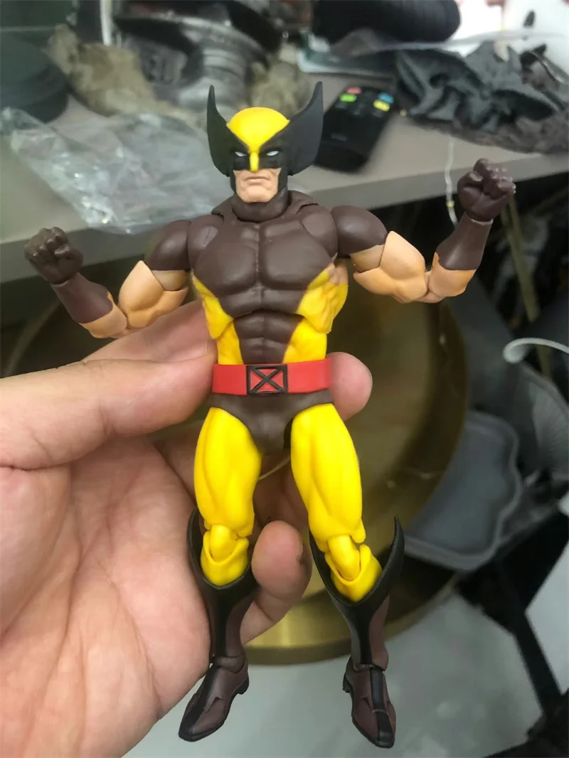 New Ct Toys Wolverine Figure Brown Comic Mafex 138 X-Men Action Figure Shf Anime Figurine Ko Models Statue Toys Christmas Gifts