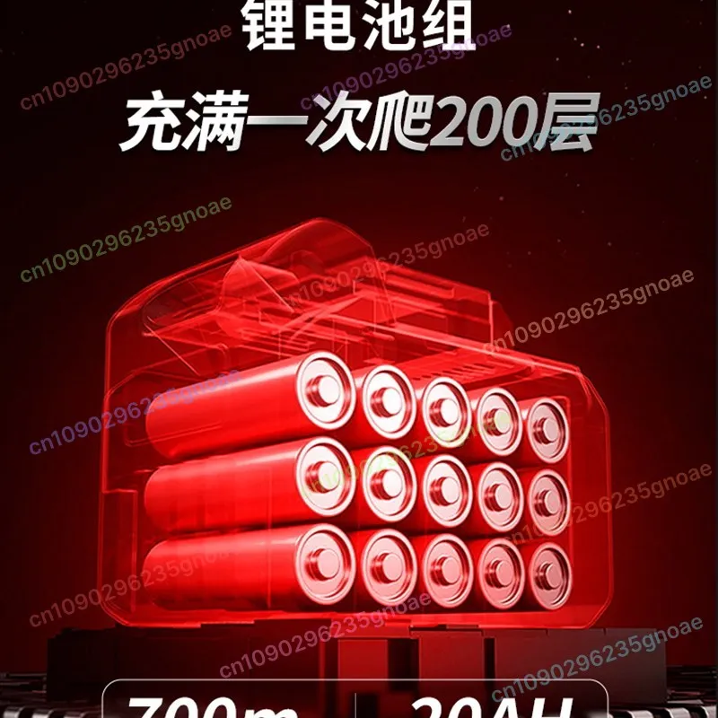 

Electric Remote Control Hoist, Portable Rope Climber for Heavy Loads, Effortless No Setup Lifting Tool