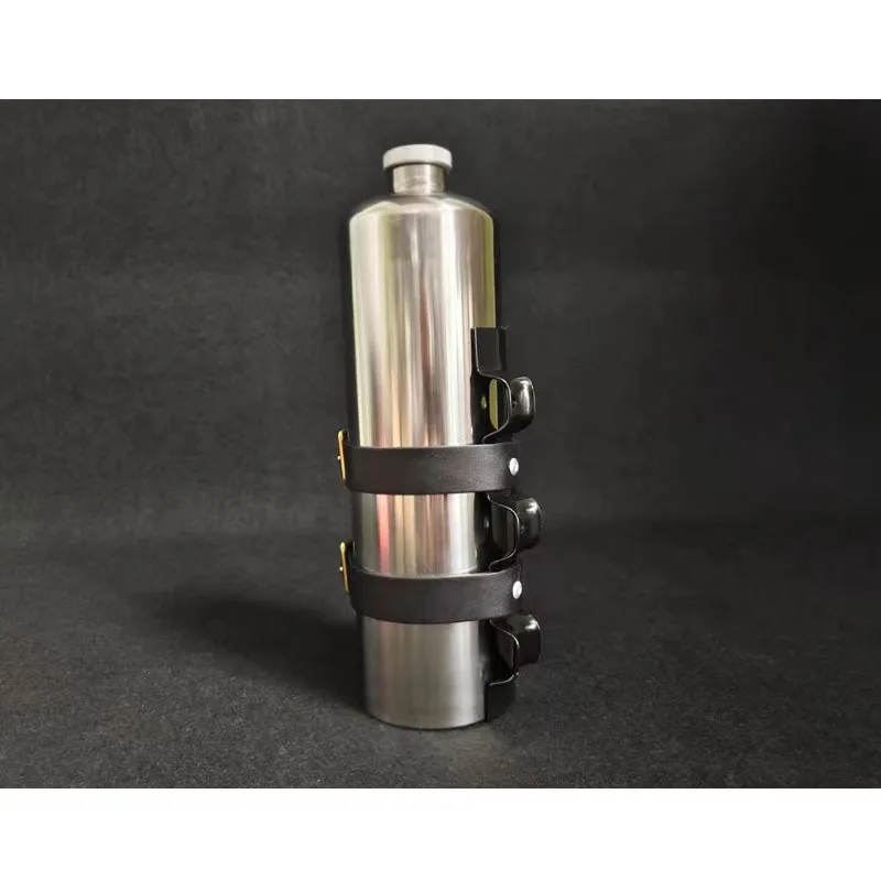 1.5L 304 Stainless Steel And Aluminium Alloy Fuel Tank Motorcycle Accessorie Cafe Racer Part Outdoor Vintage Gasoline Oil Bottle