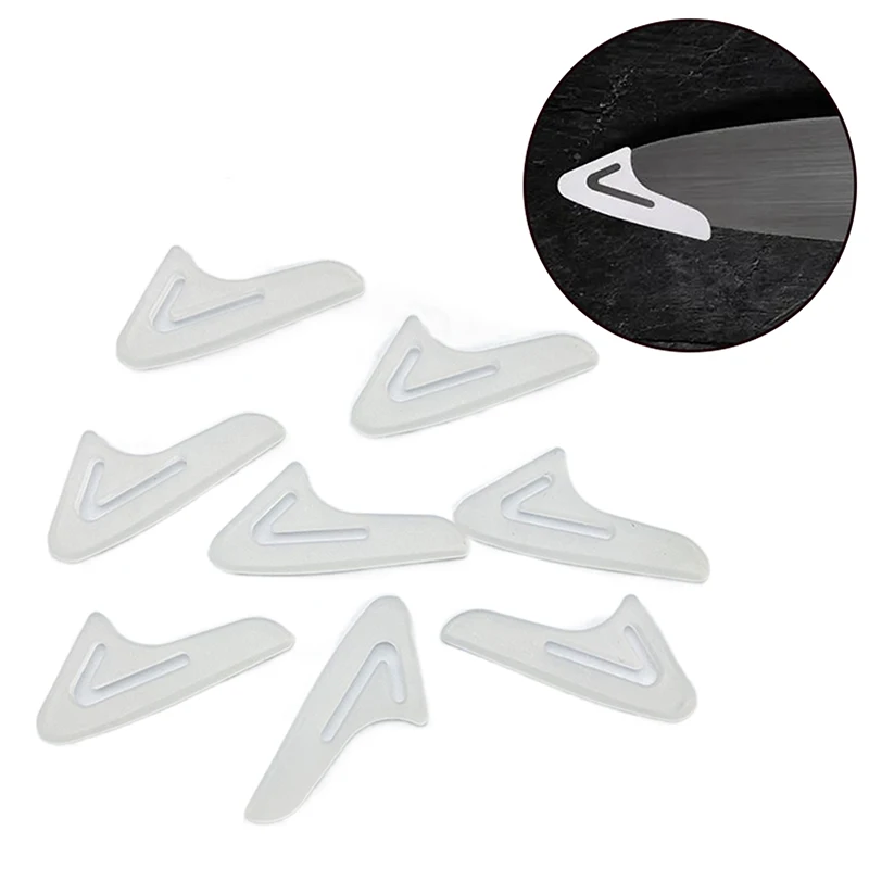 50 Pcs Tip Set Anti-scratch Knives Sleeves Anti-collision Covers Universal Guards Protector Plastic Wear-resistant Tips