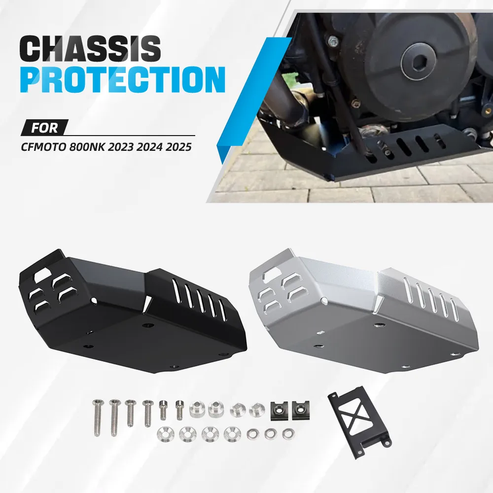 800NK Motorcycle Engine Chassis Guard Skid Plate Belly Pan Cover For CFMOTO 800NK 2023 2024 CF MOTO