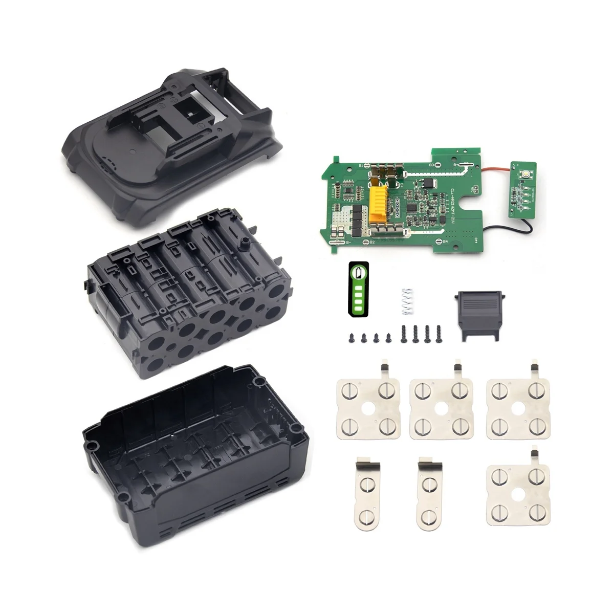 

BL1830 -Ion Battery Plastic Case Protection Board PCB Input 21700 Battery for 18V Battery BL1850 BL1830 BL1820