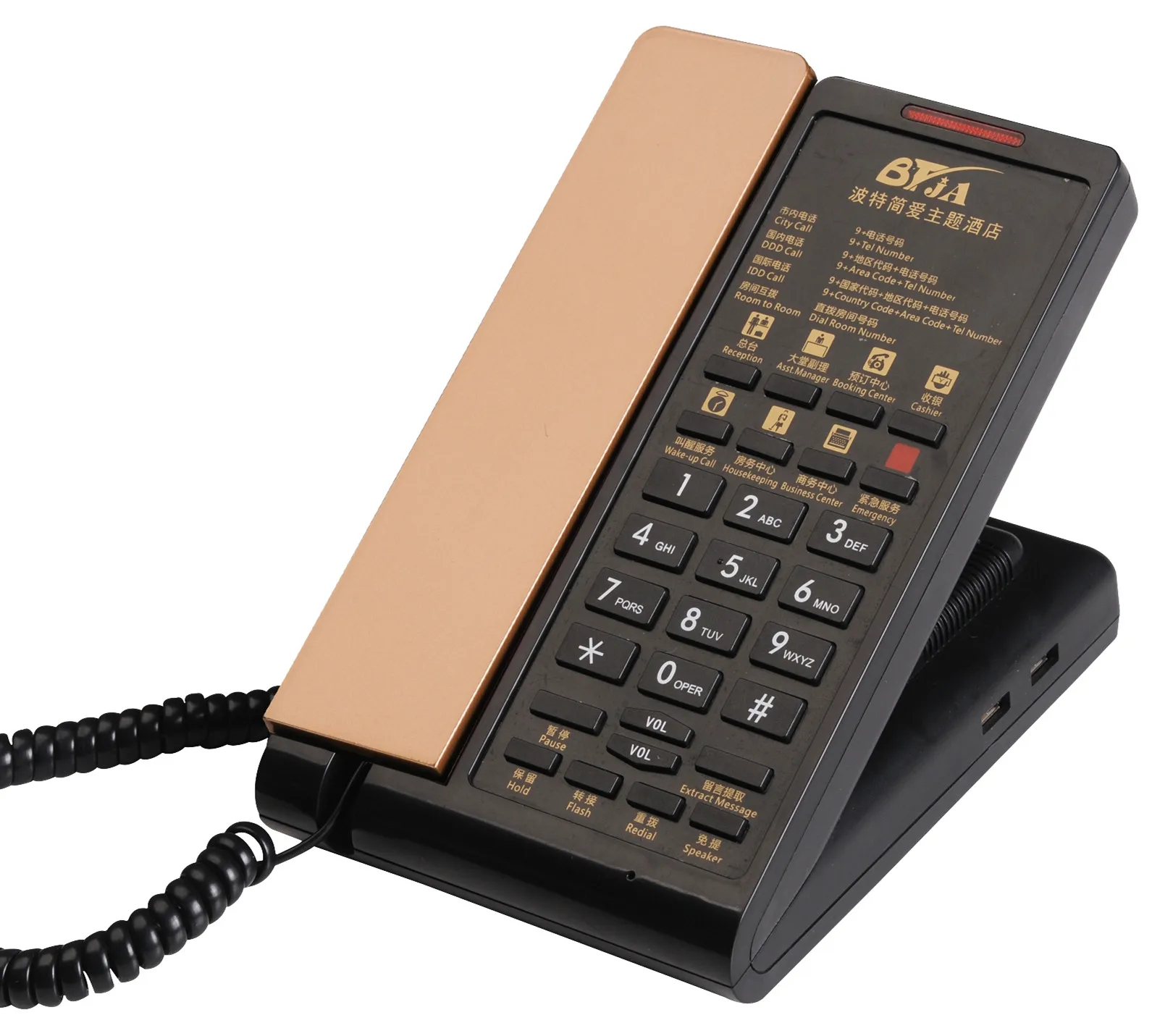 for High Quality Hotel Landline Telephone Basic Office Corded Telephone For Sale